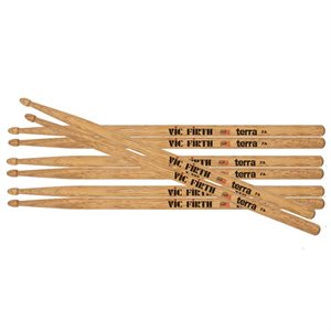 VIC FIRTH - AMERICAN CLASSIC® - 7a - SÉRIE TERRA - pack de 4