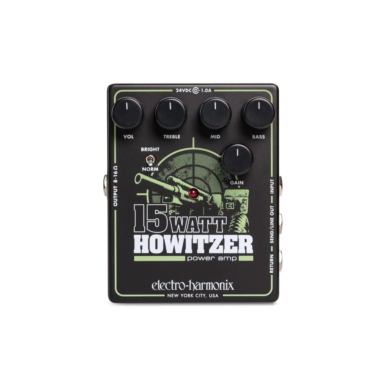 EHX - 15WATT HOWITZER AMPLIFICATEUR DE GUITARE / PRÉAMPLIFICATEUR