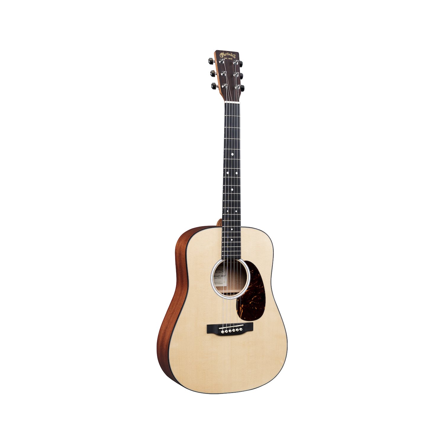 MARTIN - DJR10E-02 - Guitare acoustique / électrique Junior Dreadnought 