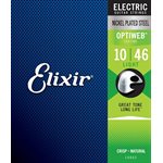 ELIXIR - 19052 - Electric Guitar Strings - Optiweb - 10-46