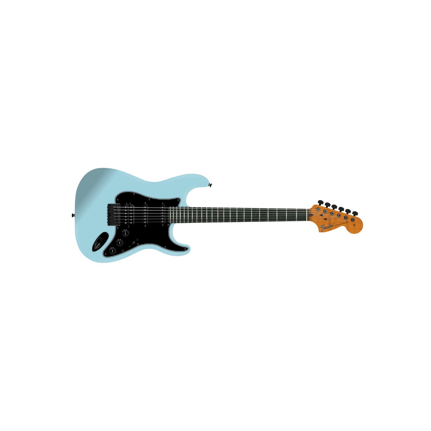 FENDER - Édition limitée Player Plus Stratocaster HSS HT, touche en ébène - Daphne Blue