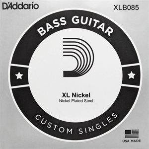 D'ADDARIO - XLB85 - Nickel Wound Bass Guitar Single String Long Scale .85