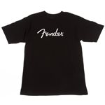 FENDER - SPAGHETTI LOGO T-SHIRT - LARGE - black