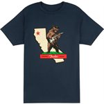 FENDER - ROCKS CALI T-SHIRT - Navy - Large