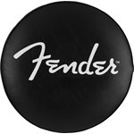 FENDER - Fender™ Spaghetti Logo Pick Pouch Barstool, Black / Chrome, 30''