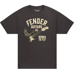 FENDER - Fender® Wings To Fly T-shirt, noir vintage, L