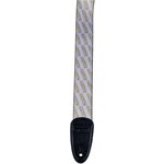 GRETSCH - Gretsch® Strap with Gold Logos - White