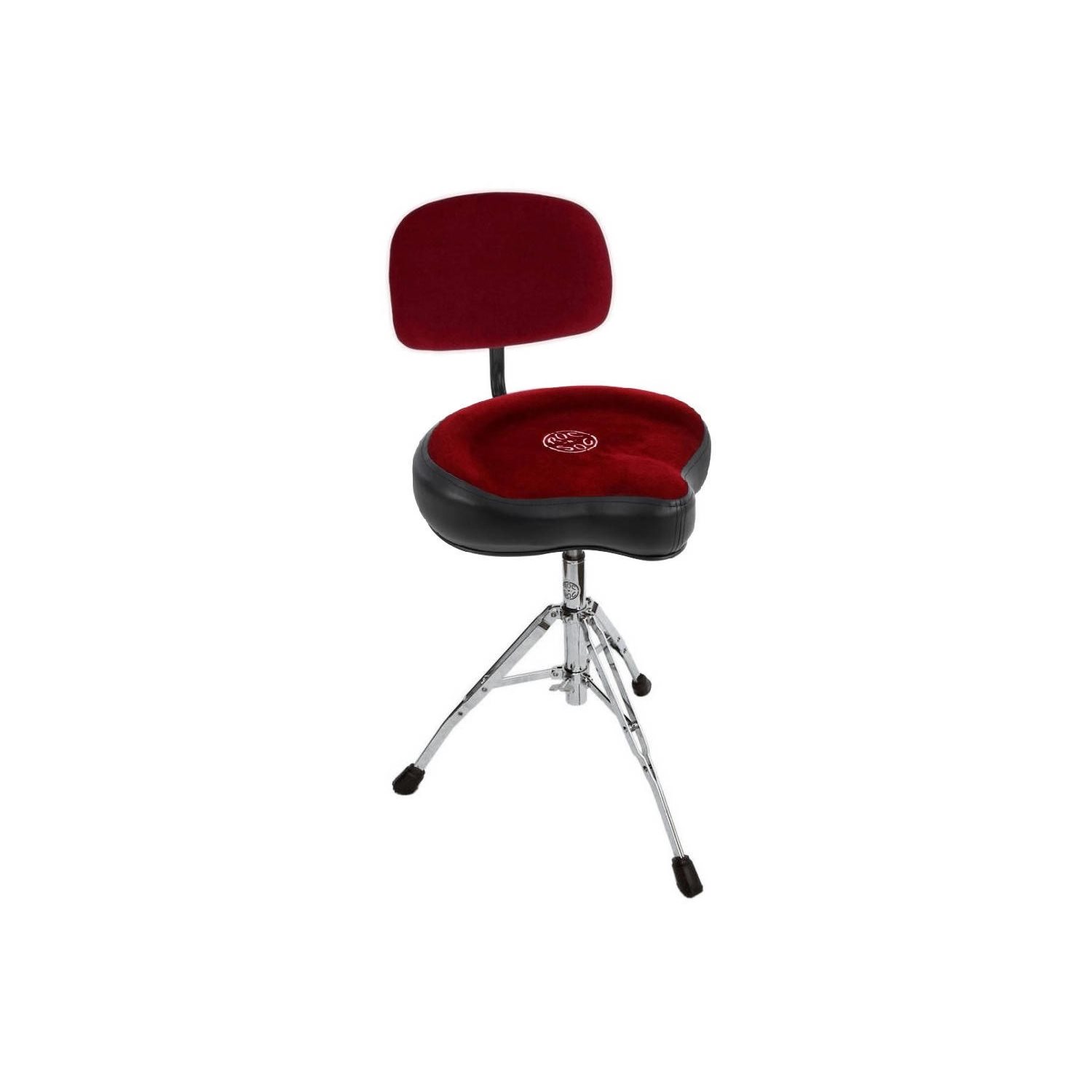 ROC-N-SOC - NR-O-R W / B - Nitro Original Throne - with backrest - Red