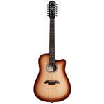 ALVAREZ - AD60-12CESHB - Guitare électro-acoustique Artist 12 cordes - Shadow Burst