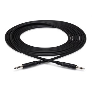 HOSA - CMM-303 - Interconnect Cable - 3.5mm TS Male to 3.5mm TS Male - 3 foot