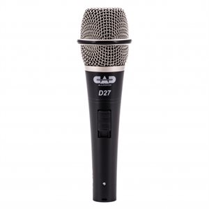 CAD - CADLIVE D27 - SUPERCARDIOID DYNAMIC HANDHELD MICROPHONE