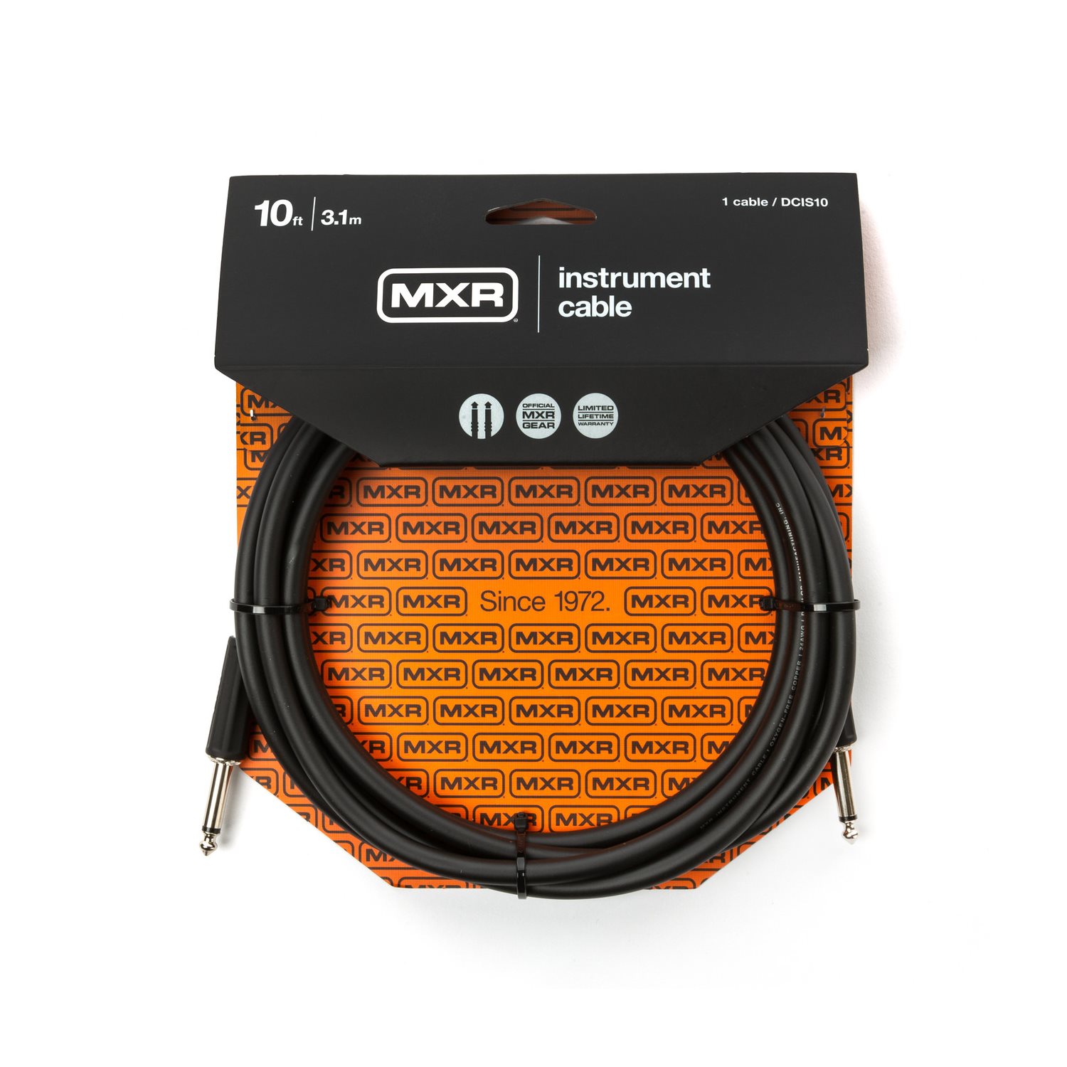 MXR - dcis10 - cable d'instrument standard - 10 pieds