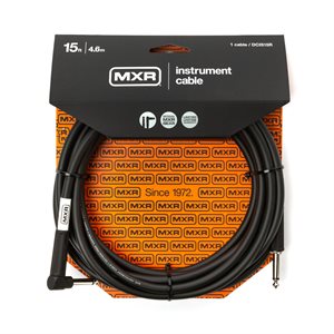 MXR - DCIS15R - Standard Straight to Right Angle Instrument Cable - 15ft