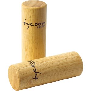 TYCOON - TS-40 - ROUND WOODEN SHAKERS - 4''