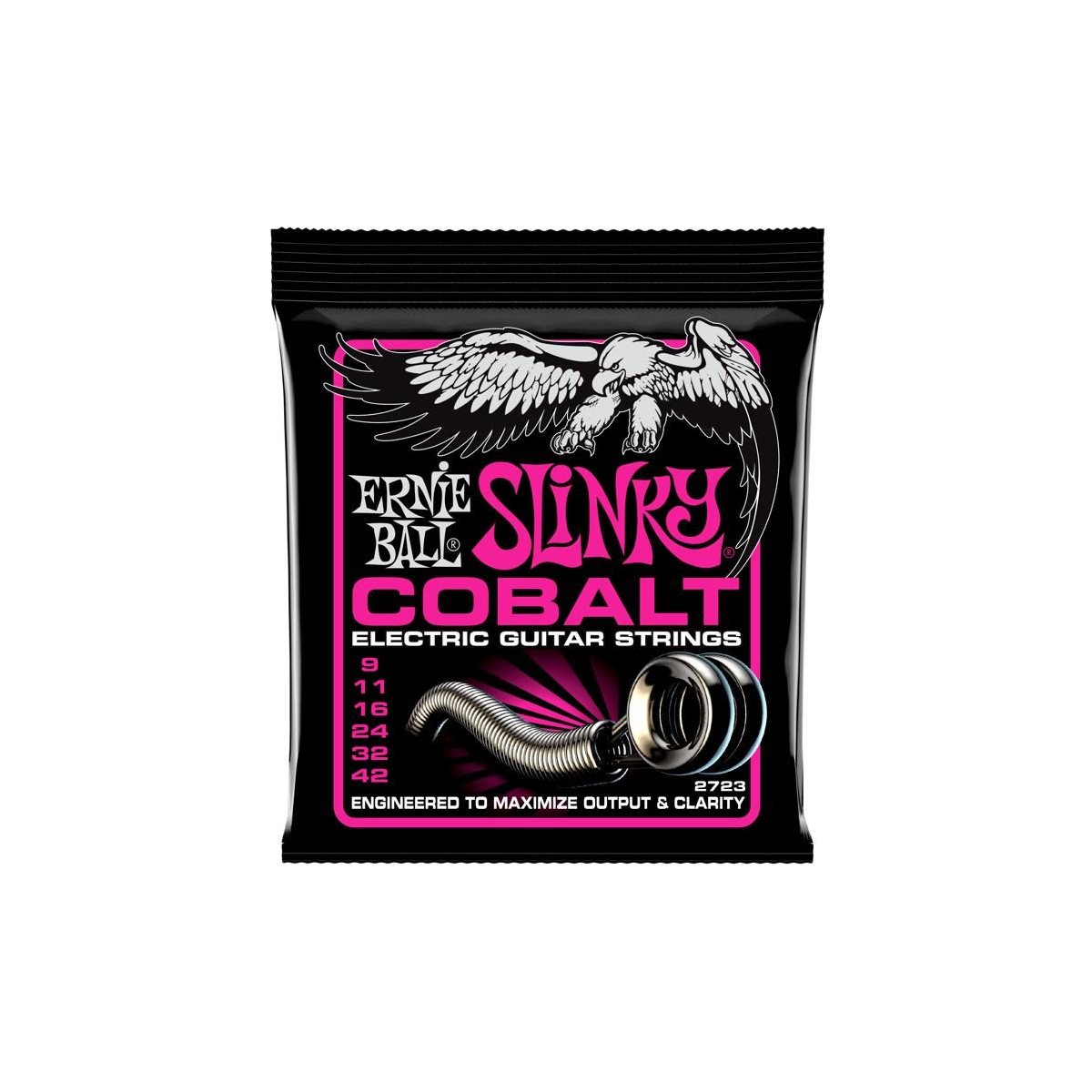 ERNIE BALL - CORDES GUITARE ÉLECTRIQUE - COBALT - 9-42