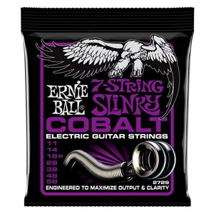 ERNIE BALL - ELECTRIC STRINGS - 7-STRING - COBALT - 11-58