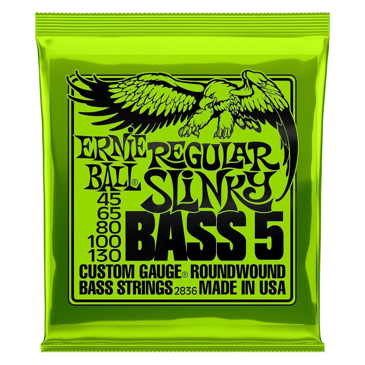 ERNIE BALL - BASS STRINGS - 5 STRINGS - 45-130