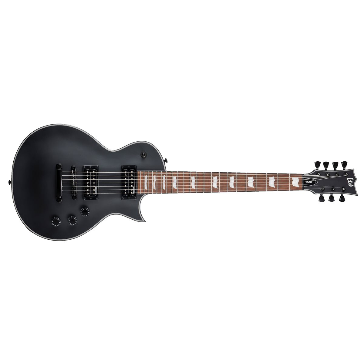 ESP LTD - EC-257 - 7 CORDES - NOIR SATIN