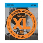 D'ADDARIO - EXL110 - cordes pour guitare électrique Nickel Wound - 10-46