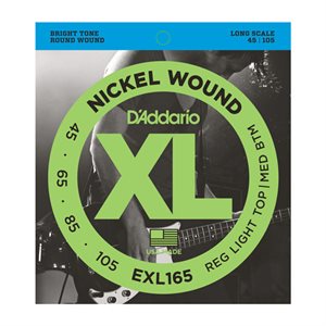 D'ADDARIO - EXL165 - Cordes de basse électrique - 45-105