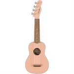 FENDER - Venice Soprano Ukulele - Walnut Fretboard - Shell Pink