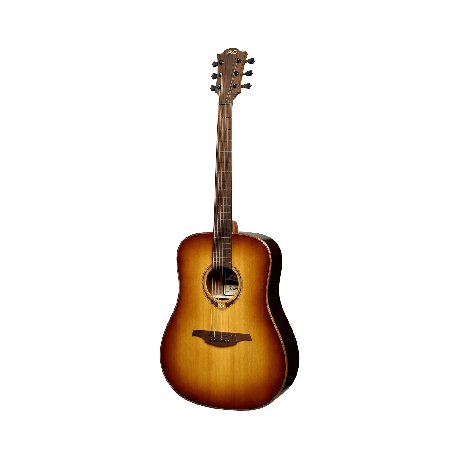 LÂG - T118D-BRS - TRAMONTANE 118 - guitare Dreadnought 6 cordes - BROWN SHADOW brillant