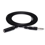 HOSA - HPE310 - 1 / 4-inch TRS Female to 1 / 4-inch TRS Male Headphone Extension Cable - 10ft