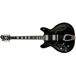 HAGSTROM - VIK-L-BLK - guitare Viking® - 6 Corde - Gaucher - Noir