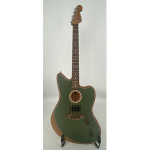FENDER - Acoustasonic® Player Jazzmaster, Rosewood Fingerboard - Antique Olive - demo