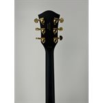 GRESTCH - G5191BK Tim Armstrong Signature Electromatic® Hollow Body, Gold Hardware - gauchère - Flat Black - Y2022 - n / s : KS21123384