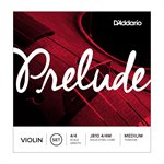 D'ADDARIO - J810-4 / 4 - Prelude Violin String Set - 4 / 4 Scale - Medium Tension