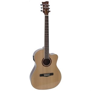 JAY TURSER - JTA524D - Acoustic Guitar w / pick up - NATURAL