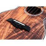 TWISTED WOOD - KO-2000T - Koa 2.0 TENOR UKULELE - solid 4A grade Figured Koa