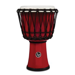 LP - LP1607RD - 7 INCH ROPE TUNED CIRCLE DJEMBE WITH PERFECT - Red