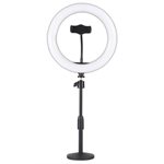 CAD - LS1 - 10'' DESKTOP LIGHT RING WITH PHONE HOLDER