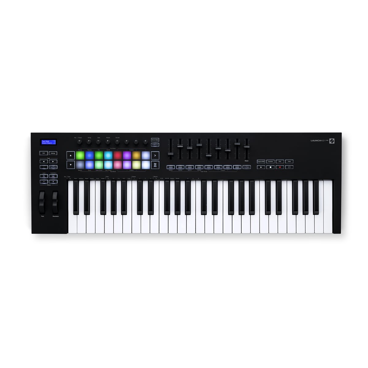 NOVATION - Contrôleur de clavier MIDI Launchkey 49 - MK3 - 49 TOUCHES