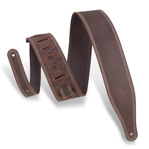 LEVY'S - M17BDS-DBR - BUTTER DOUBLE STITCH STRAP