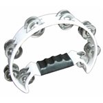 MANO PERCUSSON - MP-TC-WH - CUTAWAY TAMBOURINE - White