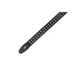 LEVY'S - MC8TWEY-BLK - 2'' Wide Black Cotton Guitar Strap