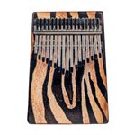 MAHALO - MKA17ZE - Kalimba Zebra Design Key of C 