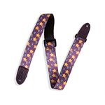 LEVY'S - MPJR-001 - junior strap - Shooting Star Kids Purple, Multi - Yellow 1.5