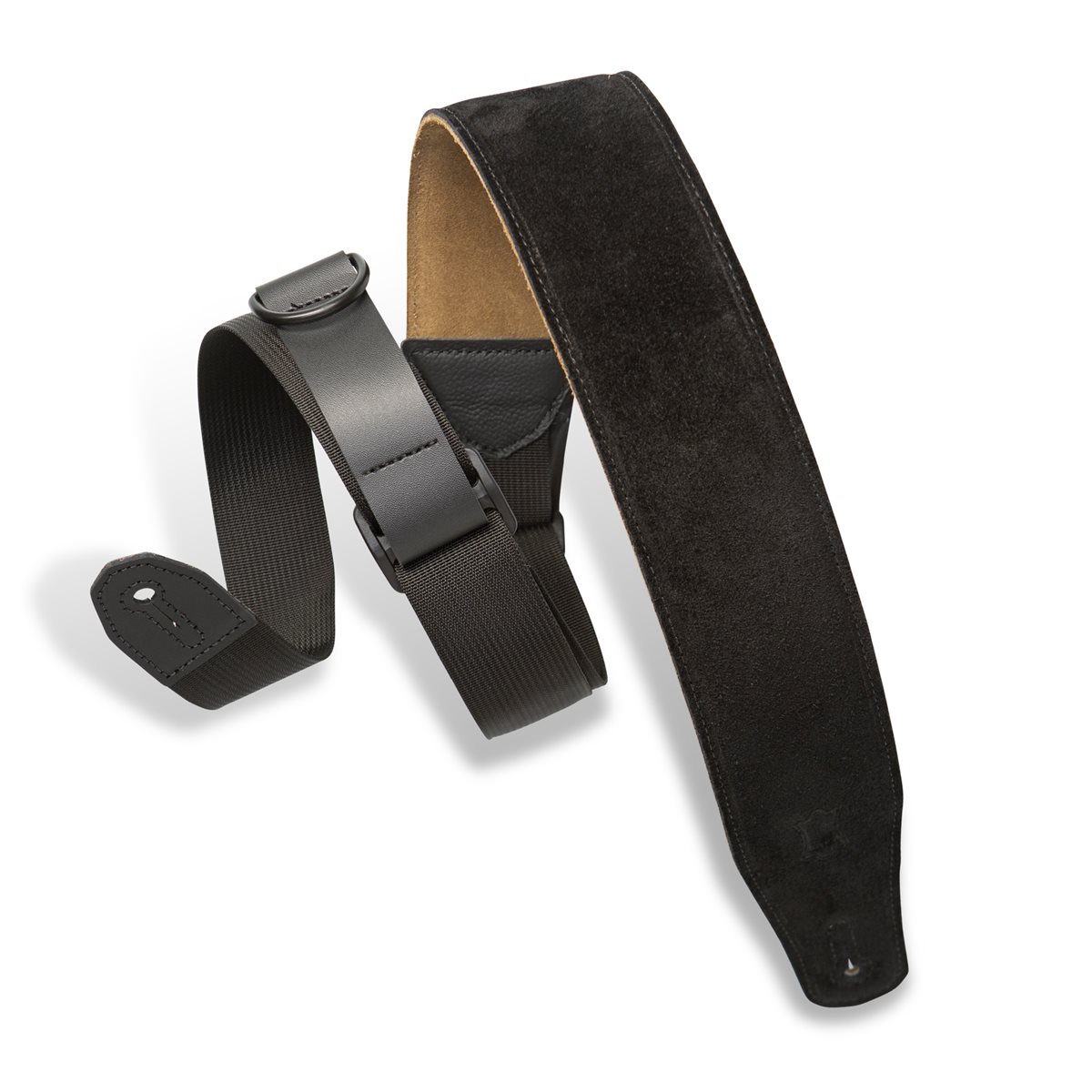 LEVY'S - MRHSP-BLK - Right Height Suede Padded Strap