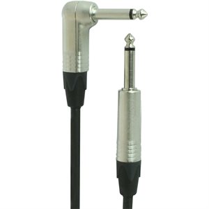 DIGIFLEX - NGP-25 - Câbles pour instruments - Série Tour - 25 pieds - Angle droit