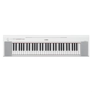 YAMAHA - Piaggero NP-15 - 61-key Portable Piano - White
