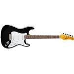 OSCAR SCHMIDT - Electric Guitar DOUBLE CUT / SOLID BODY, SSS - OS-300 - Black