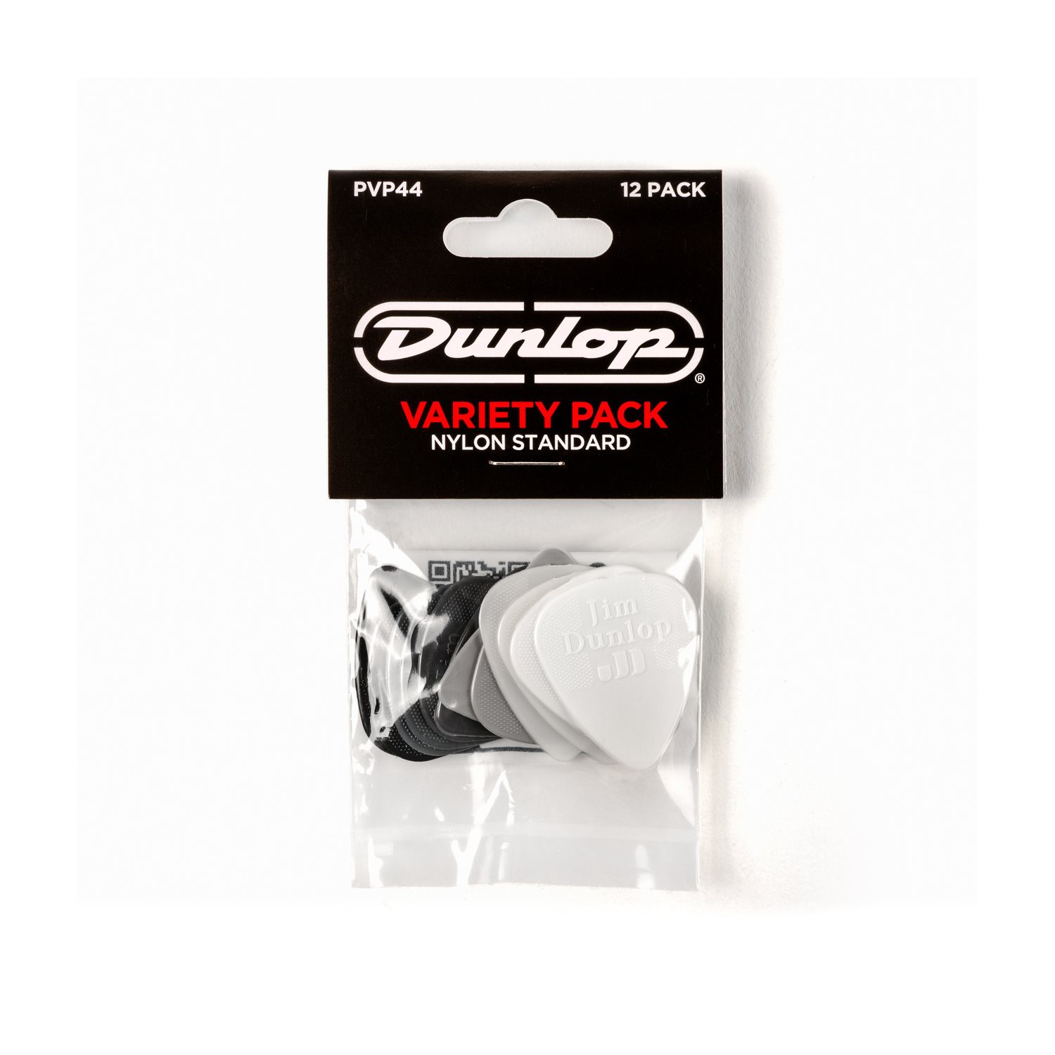 DUNLOP - PVP44 - NYLON STANDARD PICK VARIETY PACK - 12 PACK