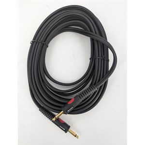 DIE-HARD - DH300LU10 - Câble haut-parleur 6,5 mm plaqué or 1 / 4" à 1 / 4" mâle - 32'