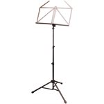 PROFILE - MS063B Music stand, heavy duty base, adjustable - black