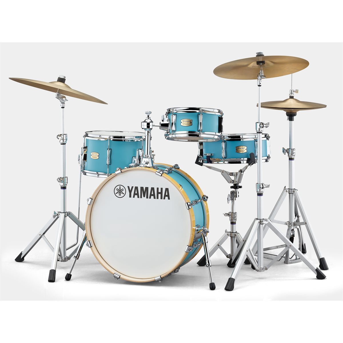 YAMAHA - STAGE CUSTOM HIP 4-PIECE KIT W / HARDWARE - MATTE SURF GREEN