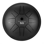 SELA PERCUSSION - SE360 - TAMBOUR À LANGUETTE MÉTALLIQUE 6“ C Major - Noir